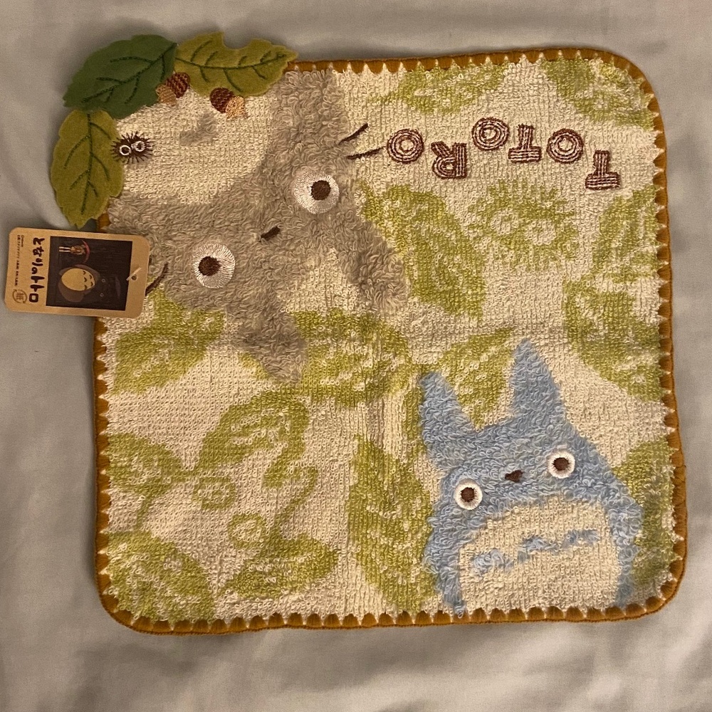 New Totoro Japan Cotton Handkerchief